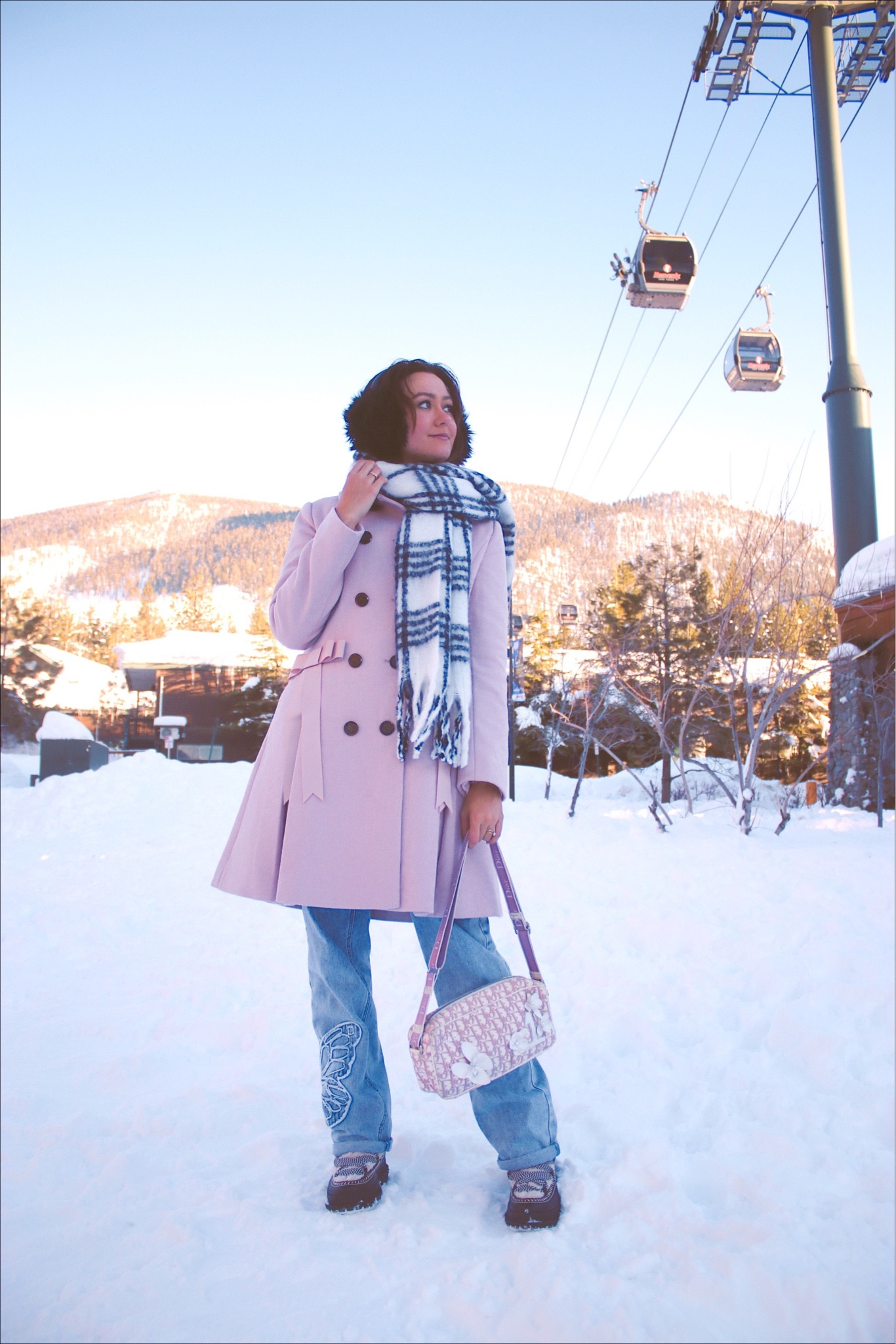 Pink coat women, pink jacket, butterfly jeans, trendy jeans, pink outfit, girly outfit

#LTKshoecrush #LTKsalealert #LTKFind