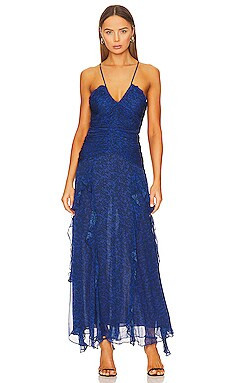 Saldanha Ruched Frill Maxi Dress
                    
                    Shona Joy | Revolve Clothing (Global)