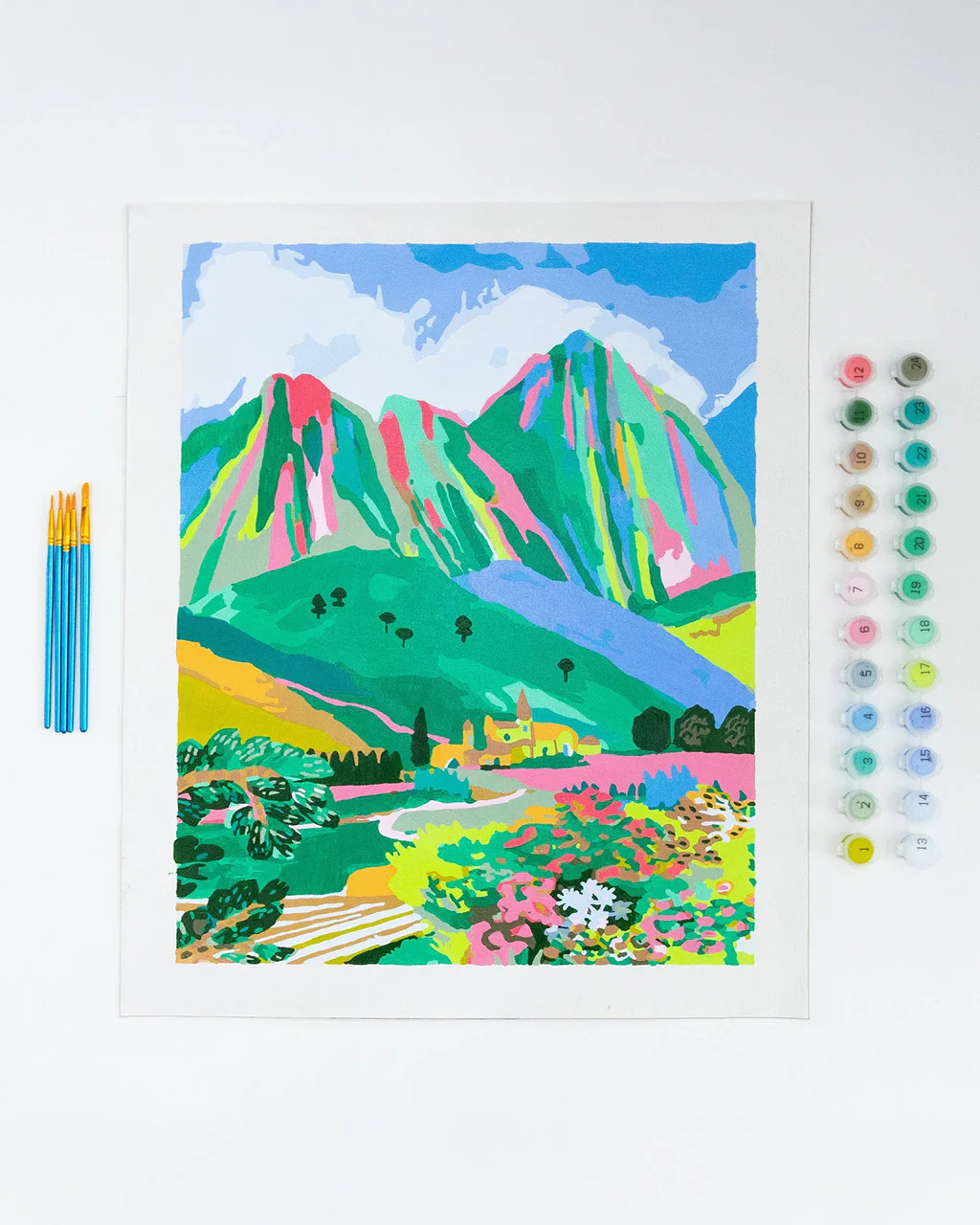 Paint By Numbers - Dolomites | ban.do