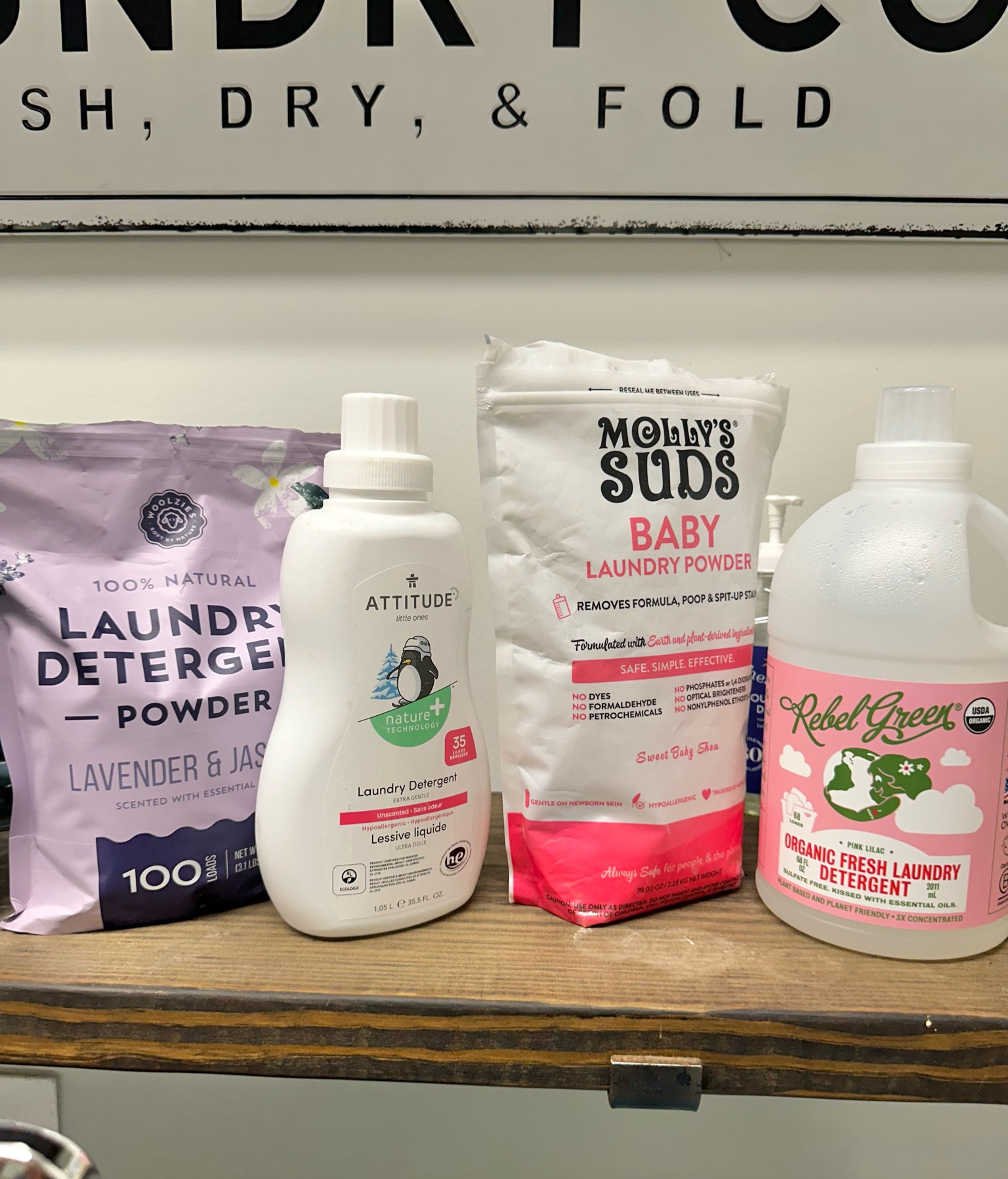My favorite laundry detergents for baby/toddler clothes! I pretty much alternate all of these!

Laundry detergent | gentle laundry detergent | safe laundry detergent | Mollys suds detergent | attitude detergent | rebel green detergent | woolzies detergent | baby safe products | Amazon laundry | laundry detergent | laundry soap for baby | toddler laundry soap | 

#LTKbaby #LTKfamily #LTKkids