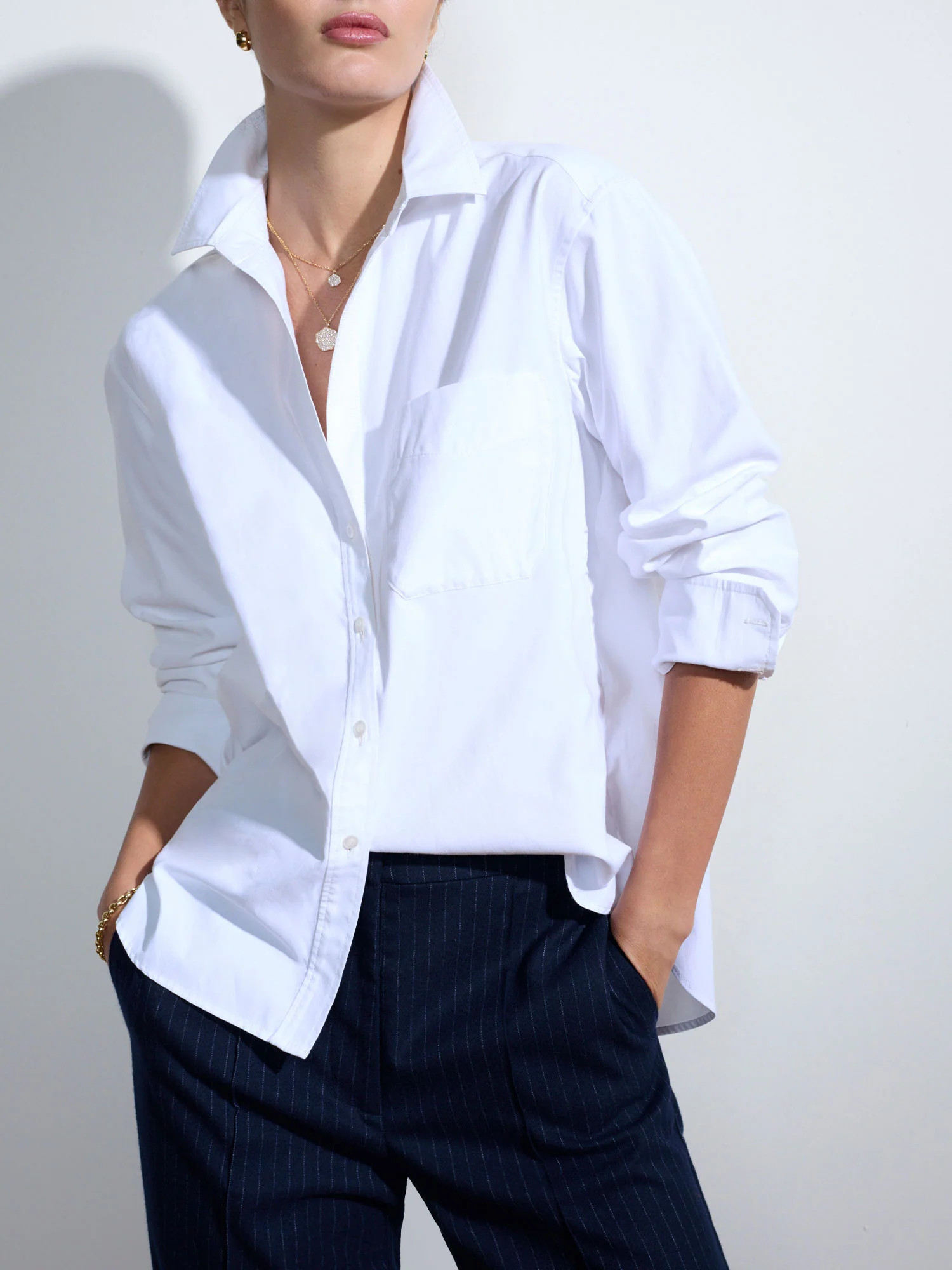 Brochu Walker | Everyday Shirt In Salt White | Brochu Walker