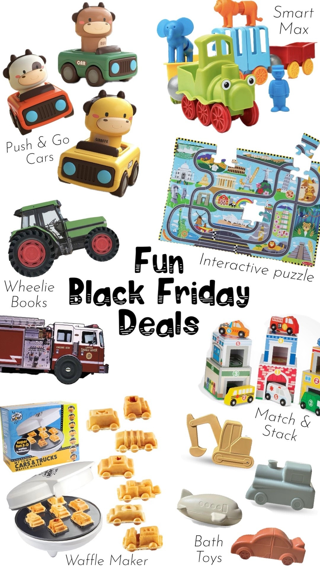 Lots of fun gift ideas are on major sale! #toddlerboy #toddlergiftideas #carsamdtrucks 

#LTKCyberWeek #LTKGiftGuide #LTKKids