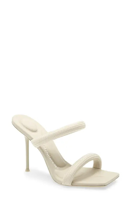 Alexander Wang Julie Padded Slide Sandal in Vanilla at Nordstrom, Size 10Us | Nordstrom