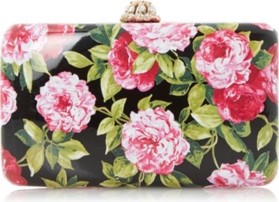 Belle hard case clutch bag | Selfridges