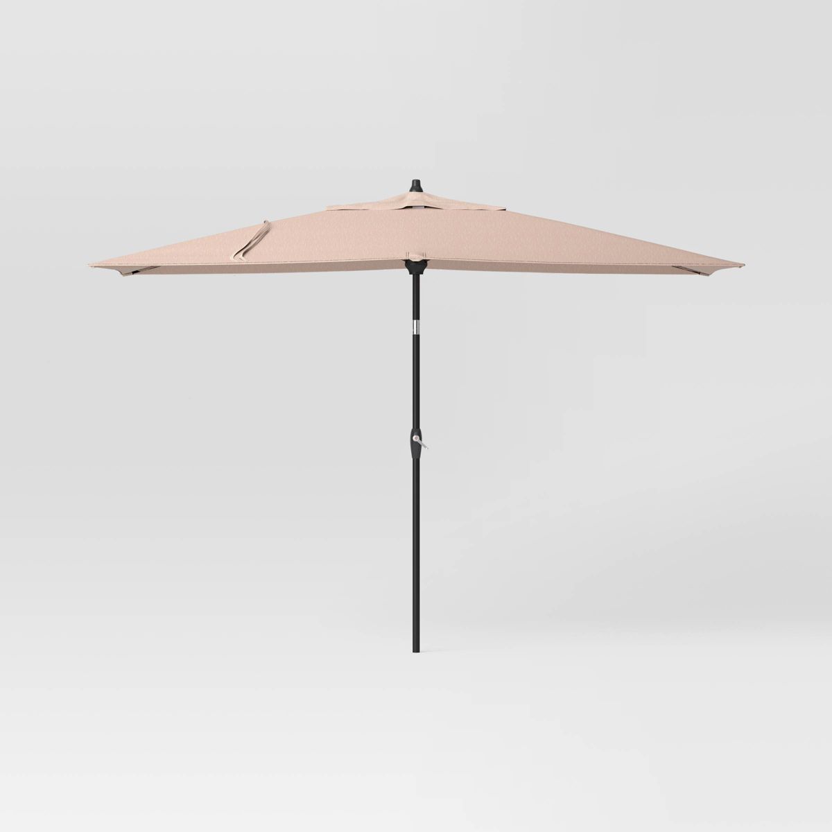 6'x10' Rectangular Outdoor Patio Market Umbrella with Black Pole - Threshold™ | Target