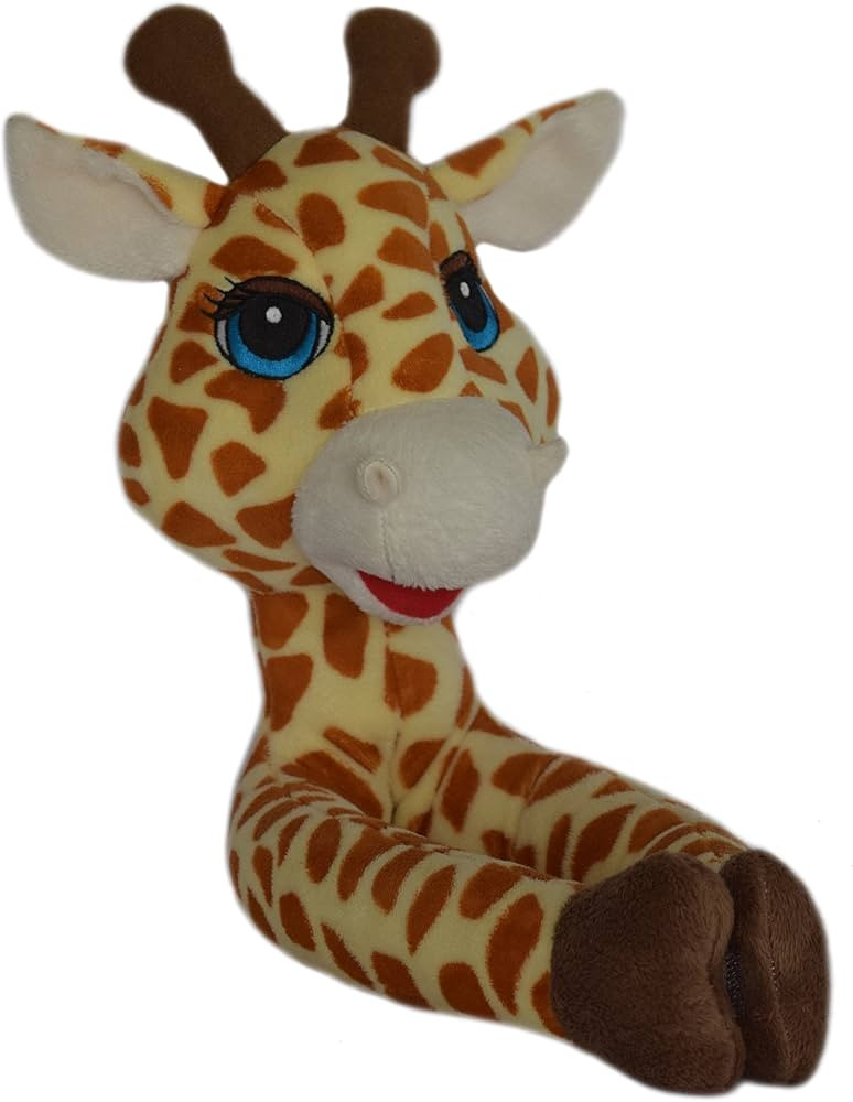 Plush Jungle Safari Giraffe and Chocolate Monkey Curtain Tieback | Amazon (US)