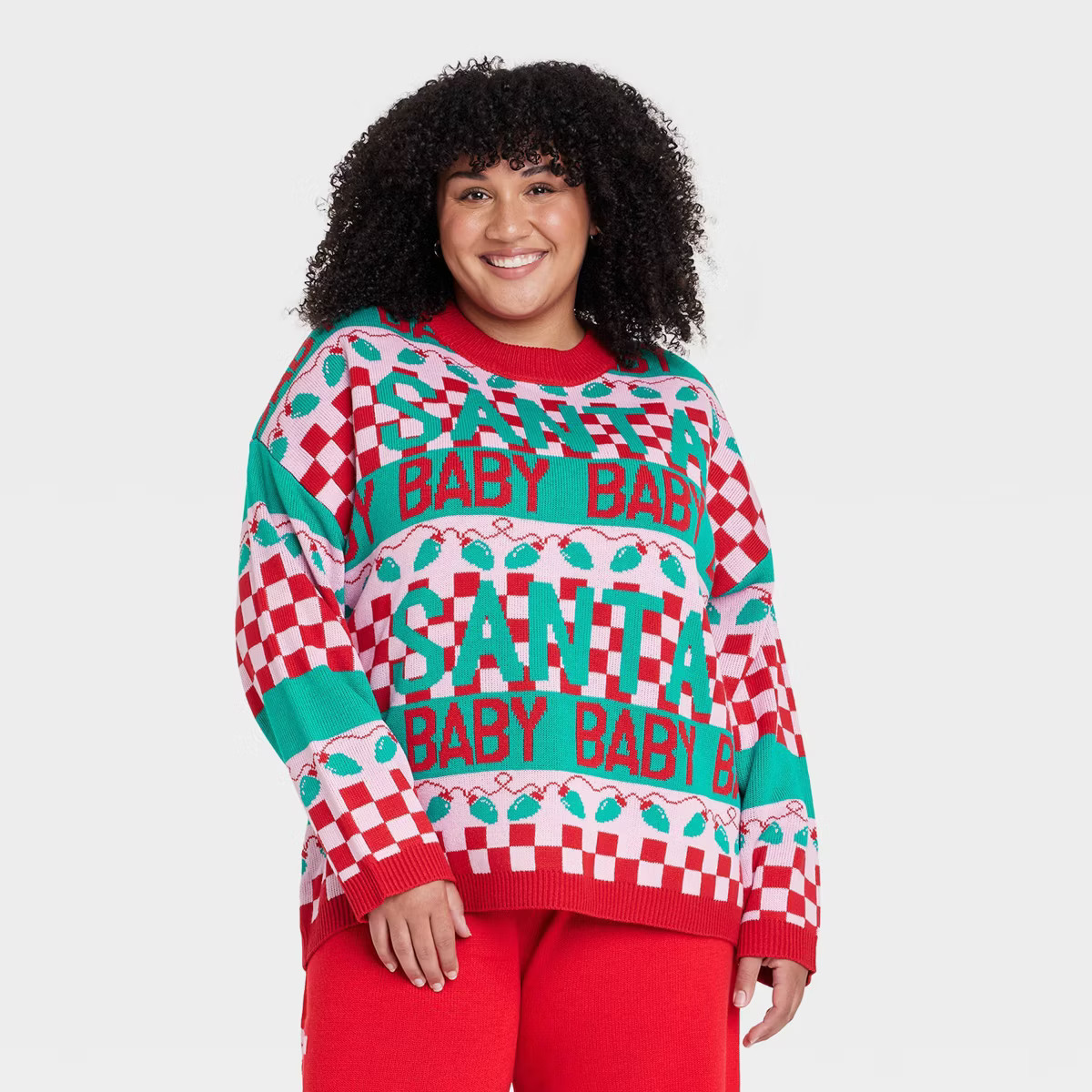 Women's Santa Baby Graphic Sweater | Target