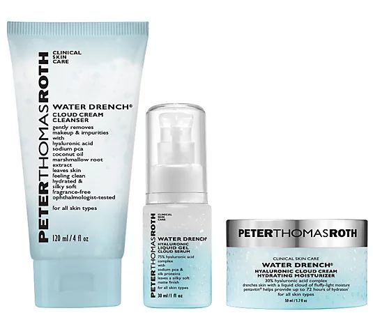 Peter Thomas Roth Water Drench 3-Piece Set | QVC