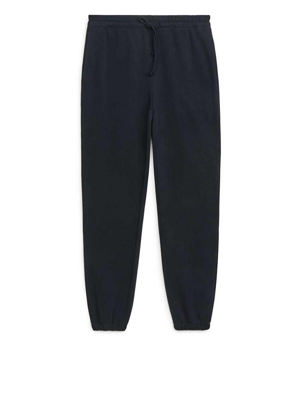 Soft French Terry Sweatpants - Navy Blue - Trousers - ARKET GB | ARKET