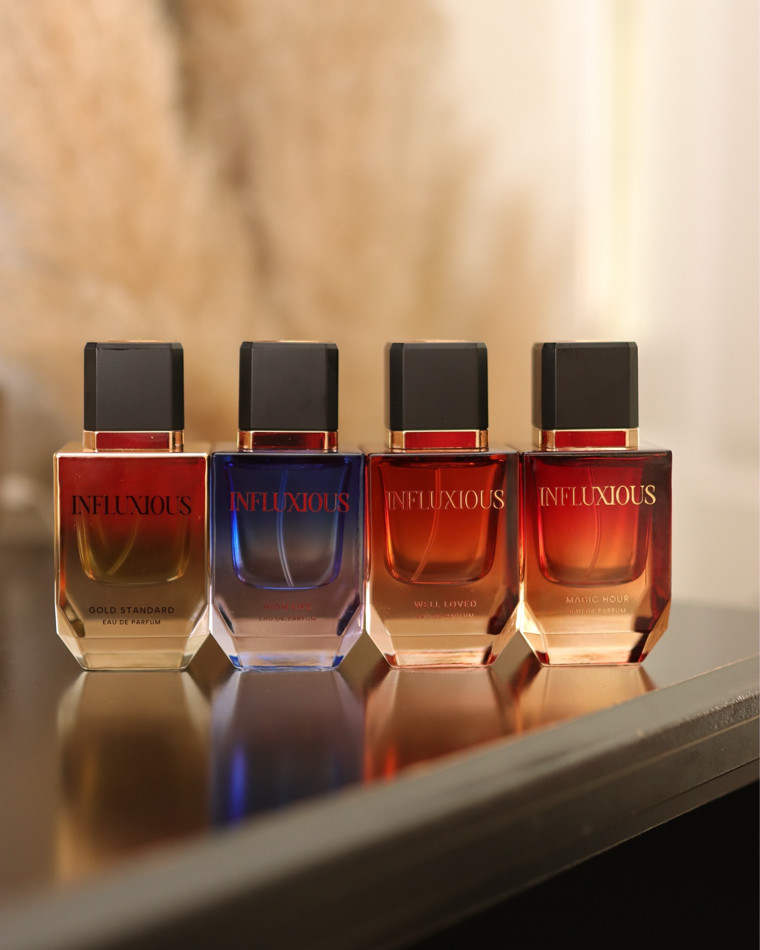In love with and so proud of INFLUXIOUS, which is new at Sephora! My fav is… all of ‘em! Started off with Gold Standard and after time, it’s all of em, honey!