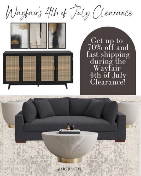 Shop @Wayfair’s 4th of July Clearance with these living room decor finds. Get up to 70% off + fast shipping during the Wayfair 4th of July Clearance! #wayfair #wayfairparter 

#LTKSaleAlert #LTKHome #LTKSeasonal