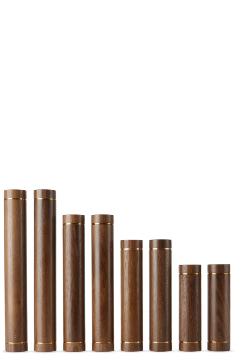 Walnut Dumbbell Set, 0.5 kg - 2 kg | SSENSE