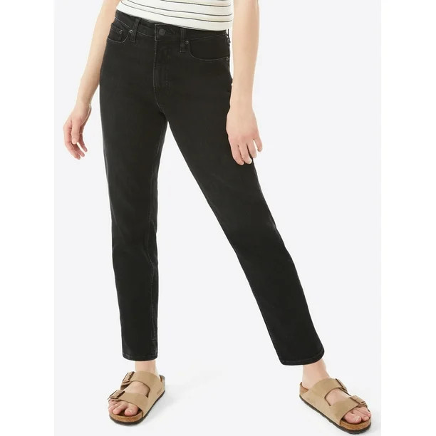 Free Assembly Women's Original 90's Straight Leg Jeans - Walmart.com | Walmart (US)