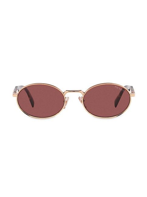 55MM Oval Sunglasses | Saks Fifth Avenue