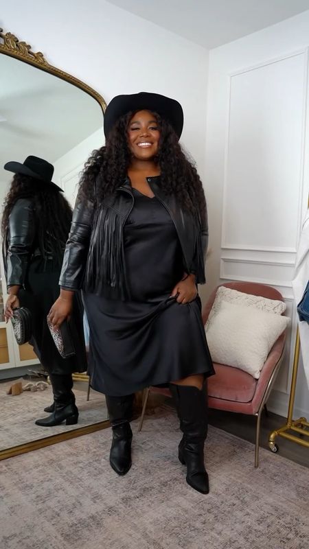 giddy up — I heard it’s rodeo season girlie pops

comment WESTERN and I’ll send you the deets to recreate this look from @walmart #walmartpartner #IYWYK 

Dress and Jacket 2X

#plussizefashion #westernstyle #plussizewesterntrend

#LTKfindsunder50 #LTKfindsunder100 #LTKplussize