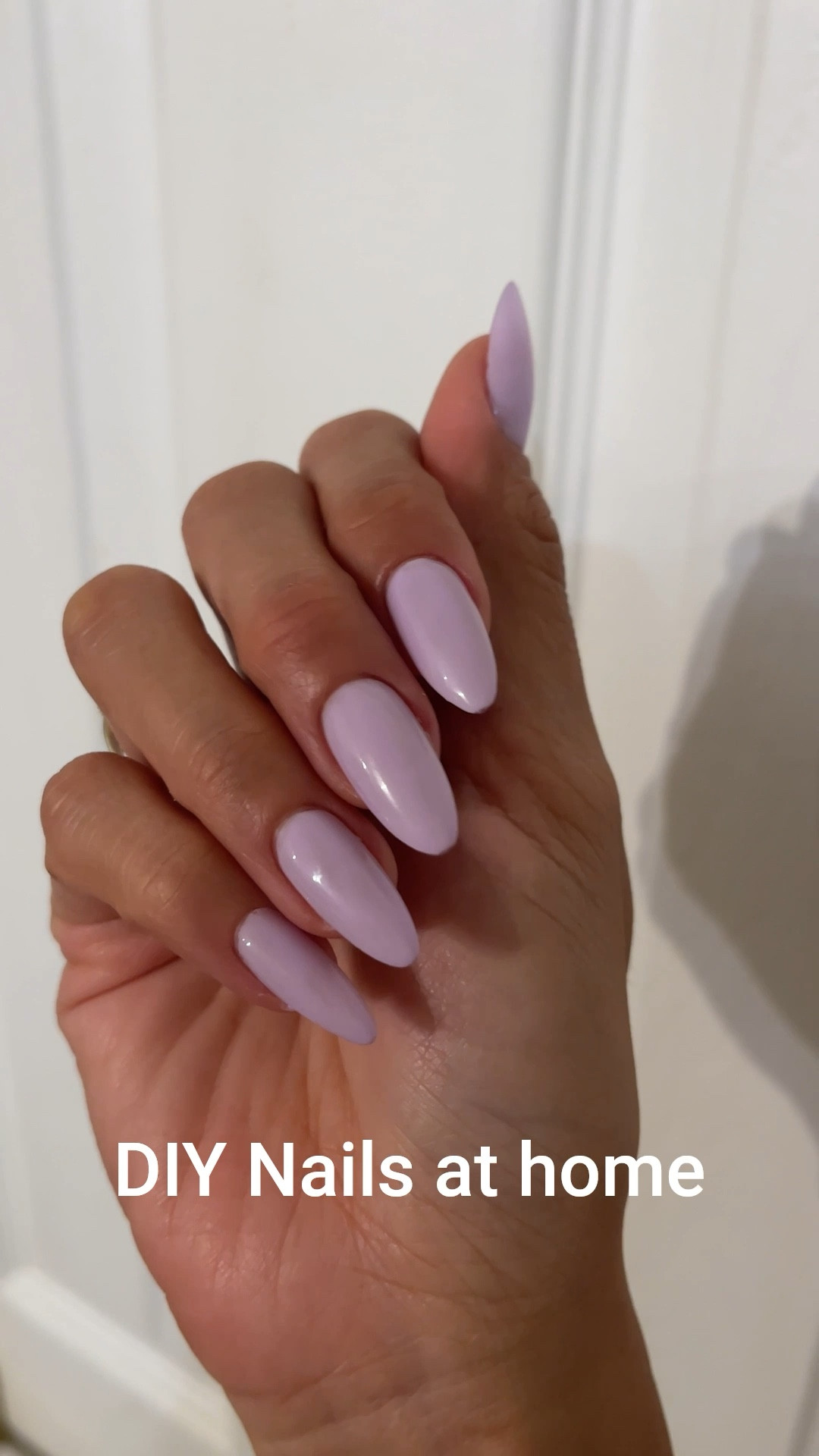 DIY nails at home — spring gel nail polish colors and soft gel nails — create a springtime manicure with pastel colors like this soft lavender. 

You’ll find everything I used linked: 
nail prep tools,  soft gel nails as well as the exact nail polish set including the pale purple nail color. 

#LTKFindsUnder50 #LTKStyleTip #LTKBeauty