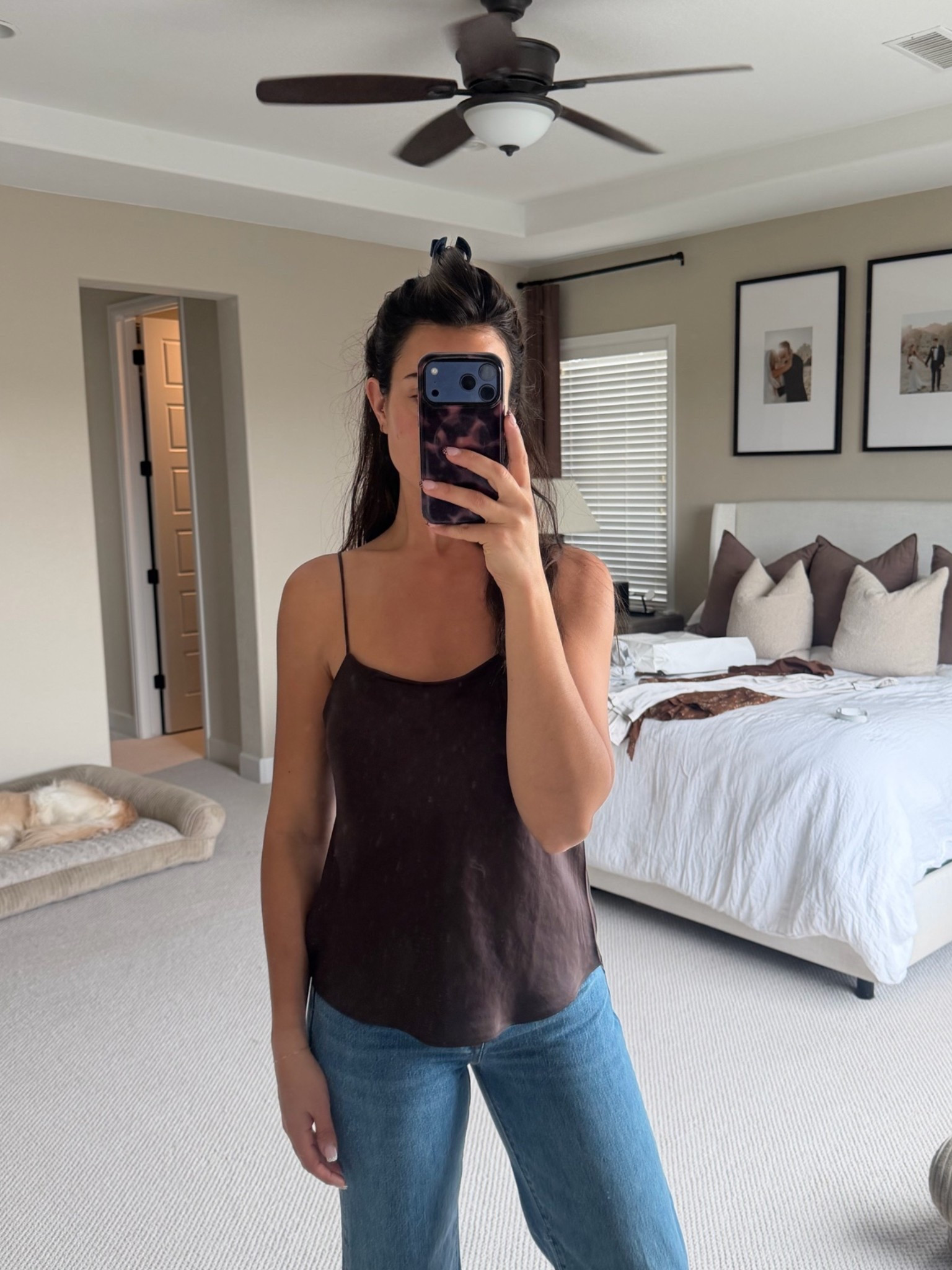 Double lined satin cami - so cute!!