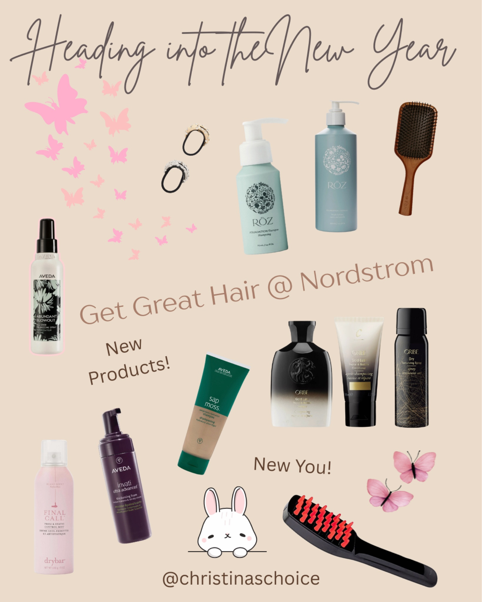 New brushes, shampoos, conditioners and other products to make your hair shine by our faves Aveda, Dry Bar, Oribe and Roz. 

#LTKselfcare #LTKBeauty