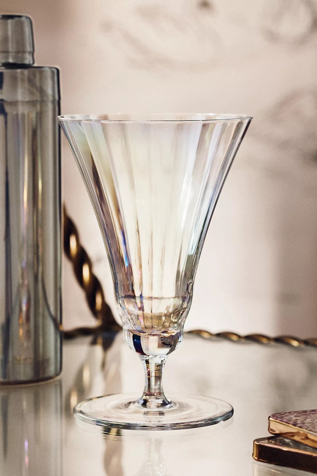 Kailani Lustered Goblets, Set of 4 | Anthropologie (US)