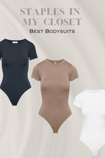 The best bodysuits. I literally wear these y Dee everything. They are sleek and comfortable. They are not compression but just sleek and fitted for a seamless look. 

Essentials, bodysuits, capsule wardrobe 

#LTKworkwear #LTKfindsunder100 #LTKfindsunder50

#LTKStyleTip #LTKFindsUnder100 #LTKWorkwear
