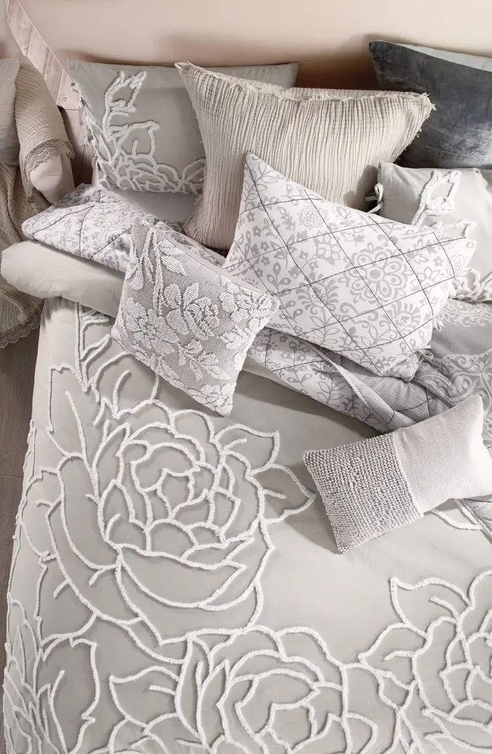 Chenille Rose Comforter & Sham Set | Nordstrom