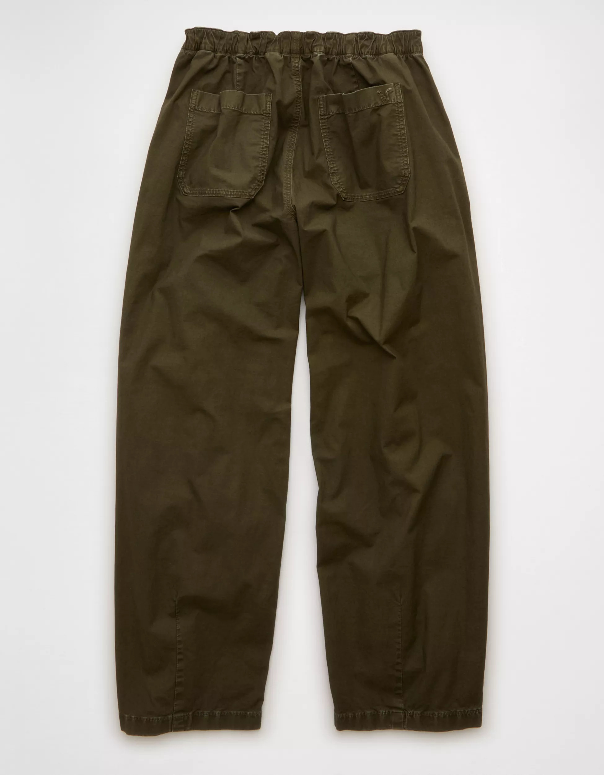 AE Low-Rise Pull-On Barrel Pant | American Eagle Outfitters (US & CA)