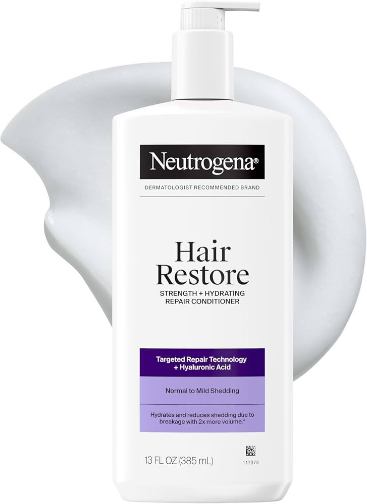 Neutrogena Hair Restore Strength + Hydrating Repair Conditioner, 13 fl oz | Amazon (US)