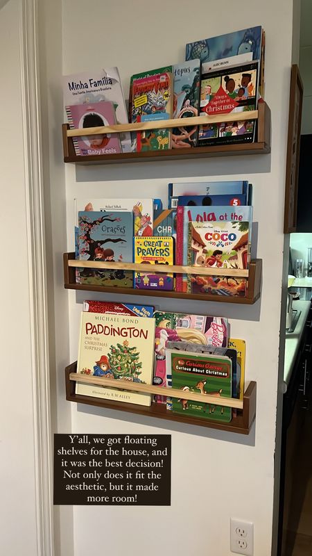 Cutest floating book shelves for my daughters’ collection! 

#LTKhome #LTKkids #LTKGiftGuide