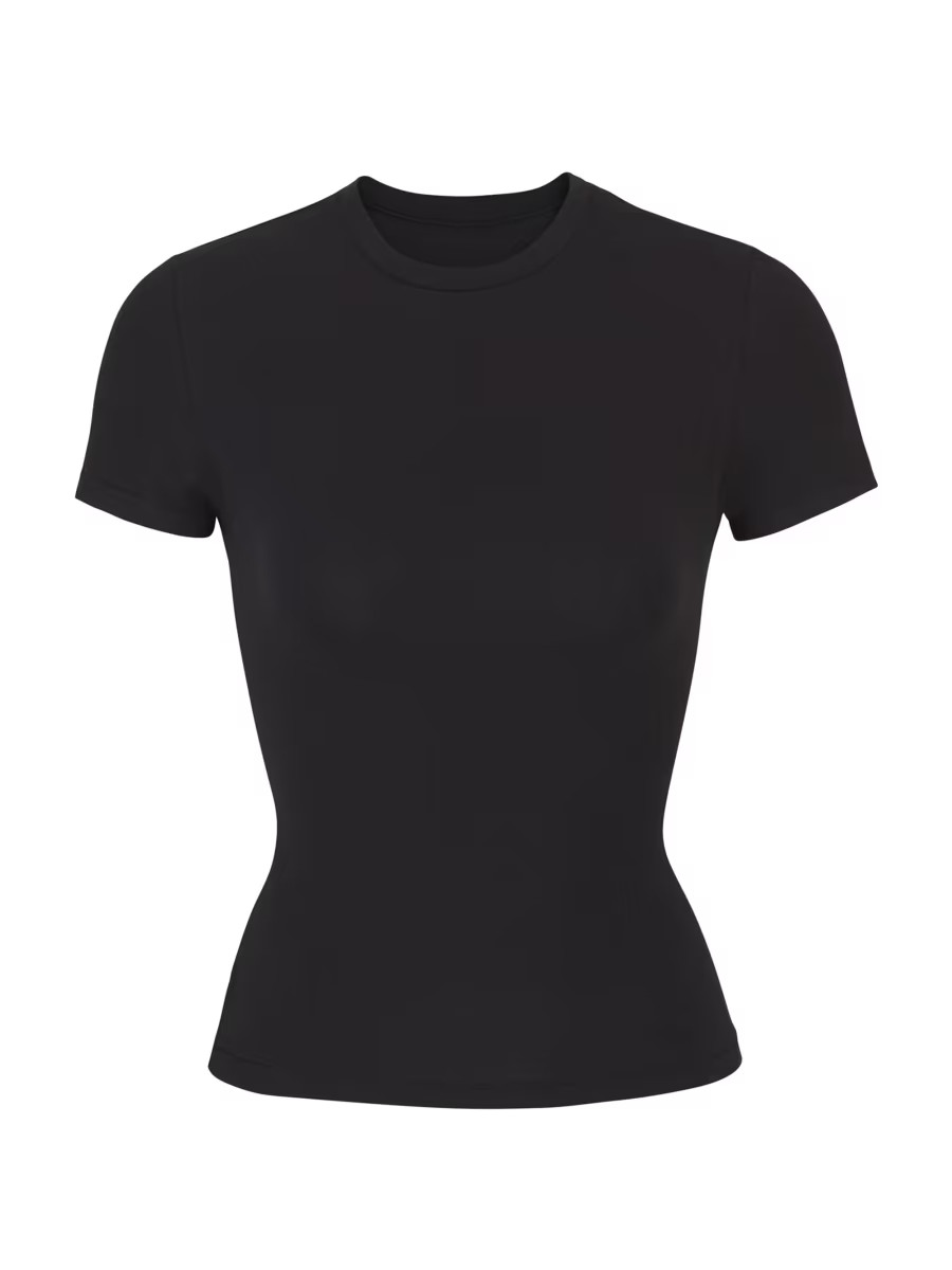 SKIMS Cotton Jersey T-Shirt | Saks Fifth Avenue | Saks Fifth Avenue