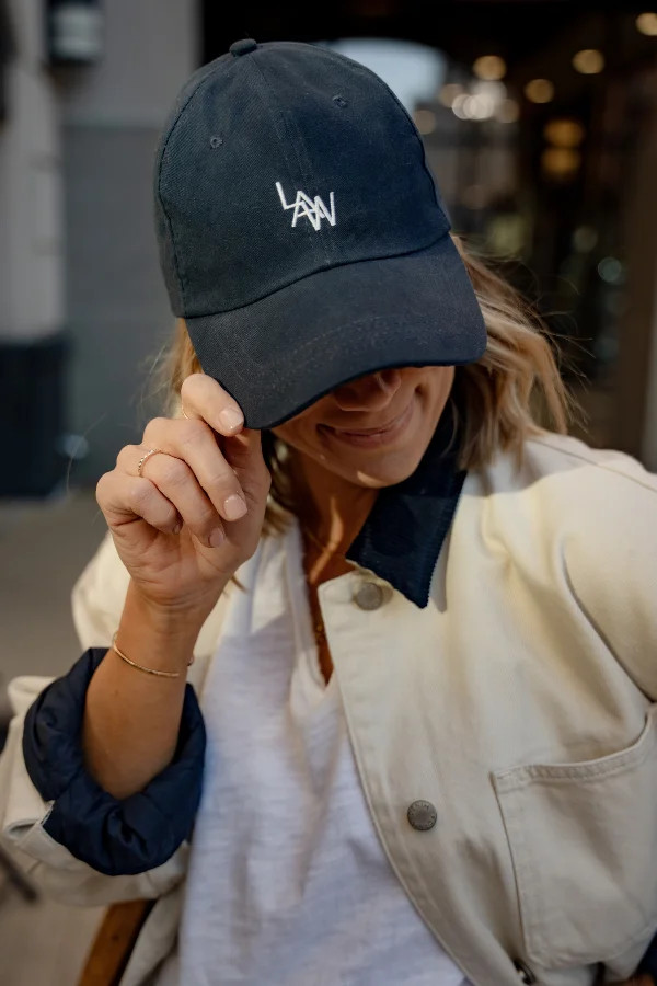 DJ x LAW LOGO BASEBALL CAP | Dear John Denim