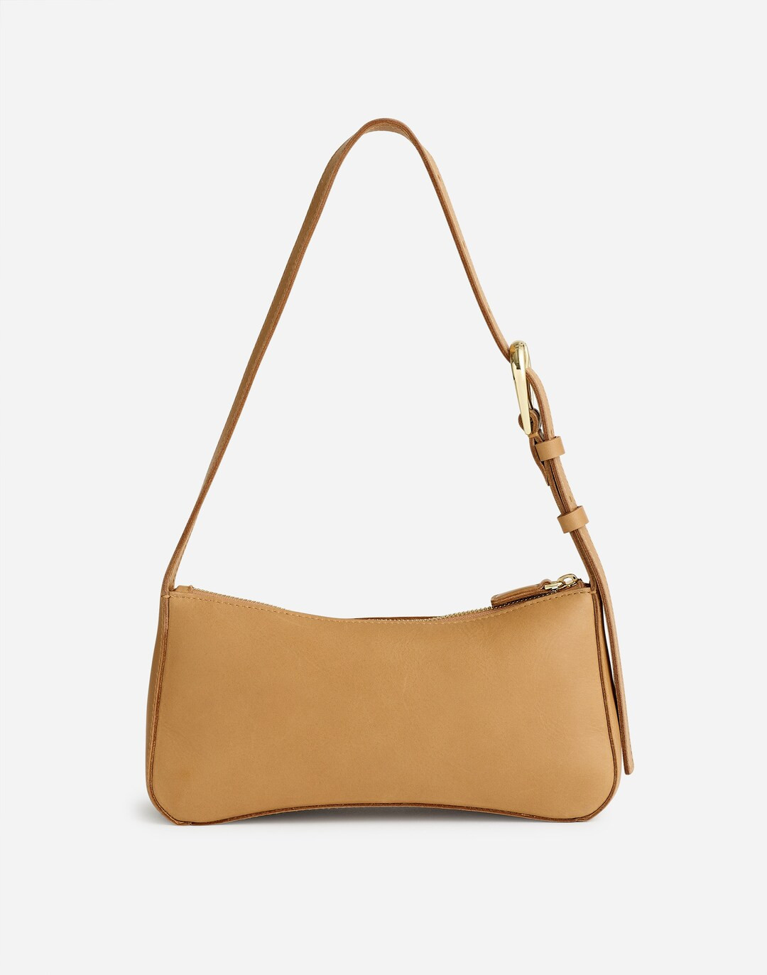 The Sculptural-Buckle Shoulder Bag | Madewell