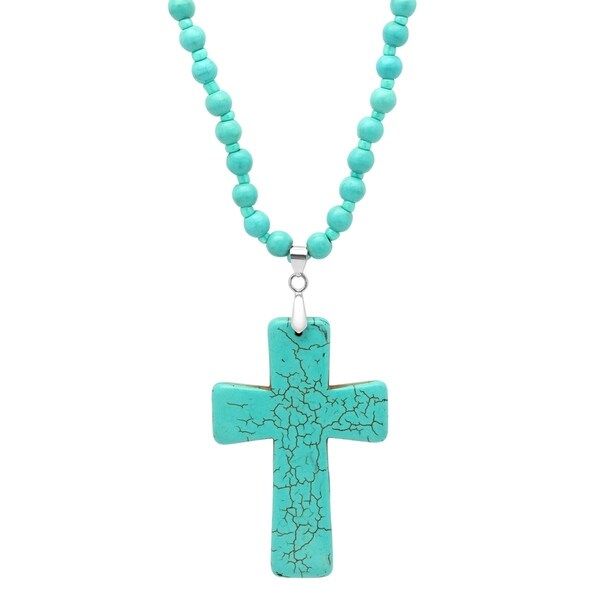 Piatella Ladies Genuine Turquoise Necklace in 2 Styles | Bed Bath & Beyond