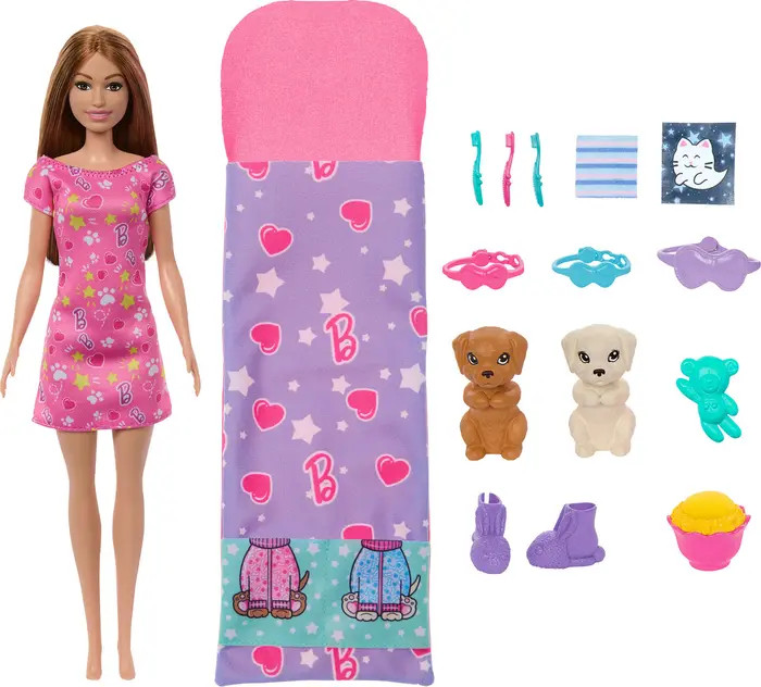 ® Doll & Puppy Slumber Party Playset | Nordstrom