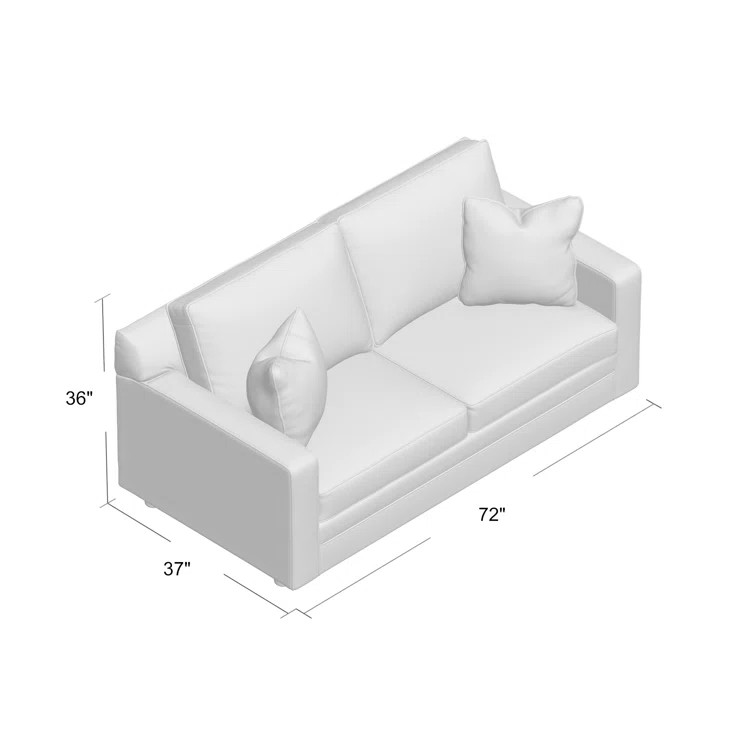 Aynar 72'' Upholstered Sleeper Sofa | Wayfair North America