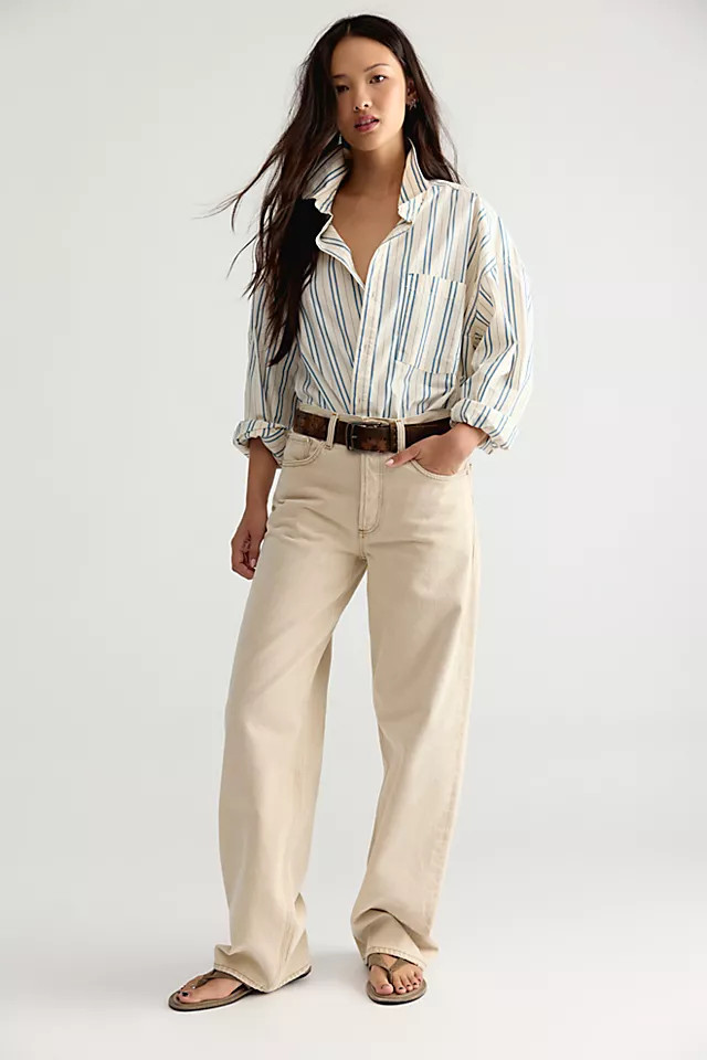 AGOLDE Long Arc Jeans | Free People (Global - UK&FR Excluded)
