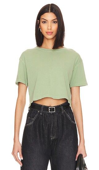 Green The Bay Tee Shirt in Herb Green | Revolve Clothing (Global)