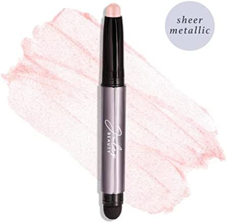 Julep Eyeshadow 101 Cr\u00e8me to Powder Waterproof Eyeshadow Stick, Blush Pink Metallic | Amazon (US)