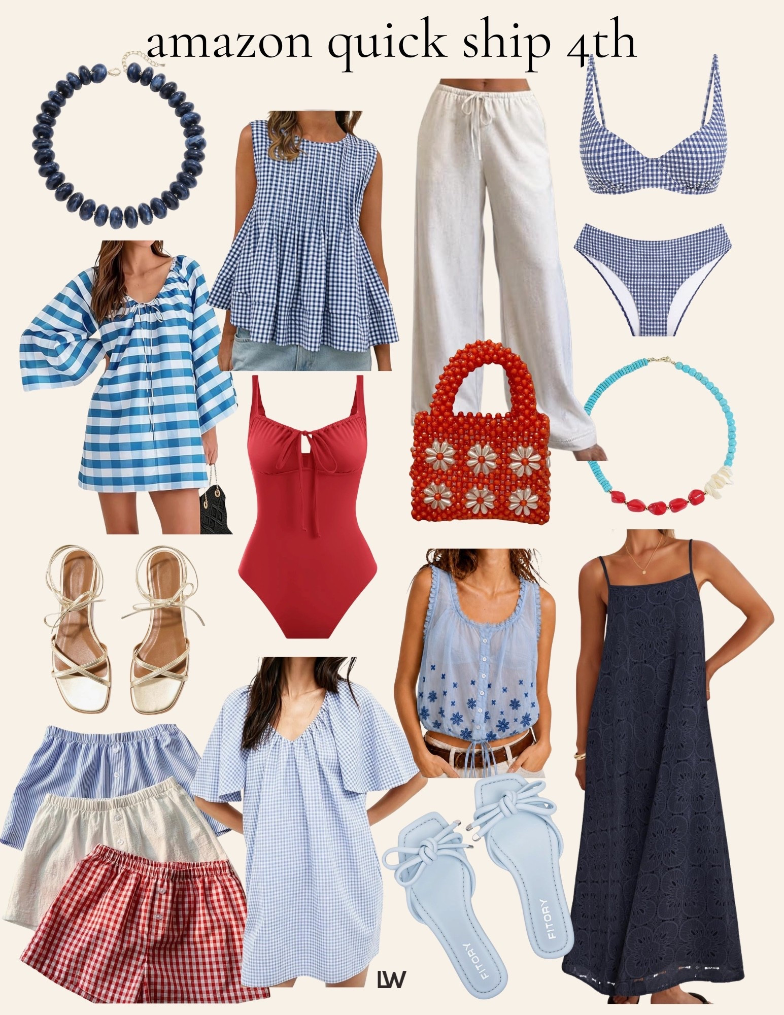 4th of July pieces that are quick ship and affordable!!