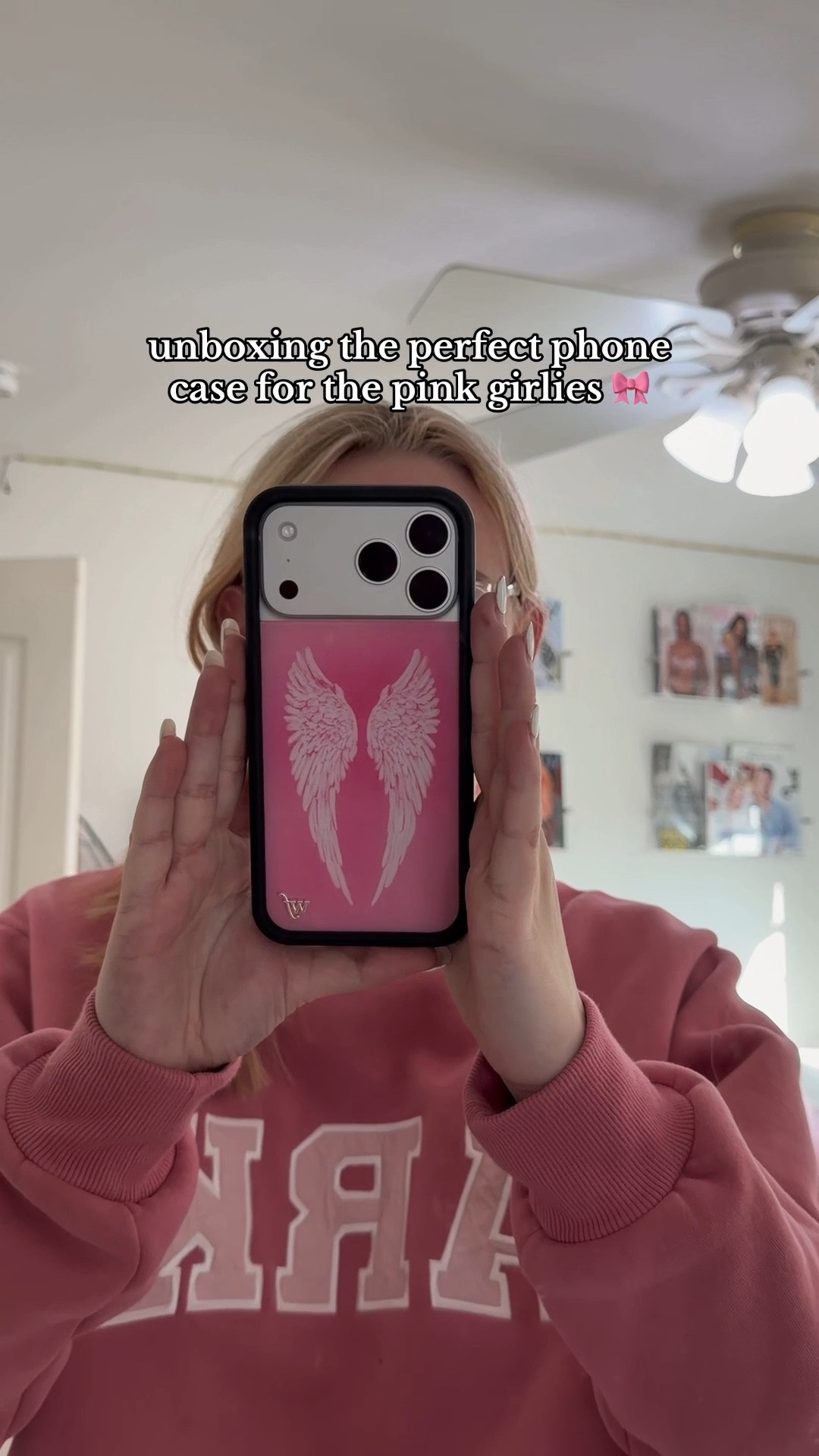 Unboxing the perfect pink girly phone case from Wildflower Cases 🩷🪽

