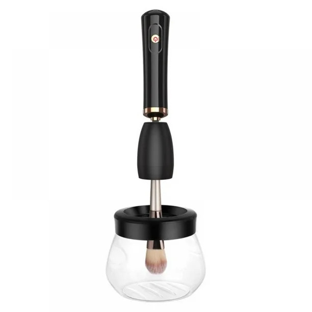 Makeup Brush Cleaner Dryer, Larbois Electric Brush Cleaner Machine with 8 Rubber Collars, Automat... | Walmart (US)