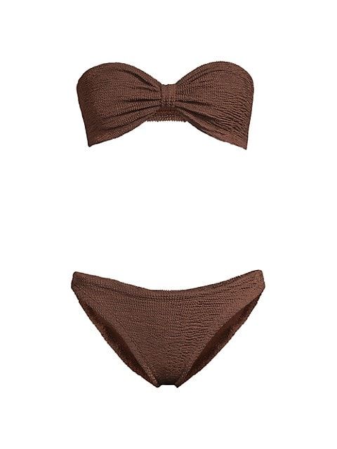 Jean Bow Two-Piece Bikini Set | Saks Fifth Avenue