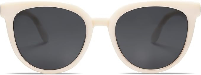 SOJOS Trendy Cat Eye Round Polarized Sunglasses for Women Fashion UV Protection Sunnies Sunglasse... | Amazon (US)