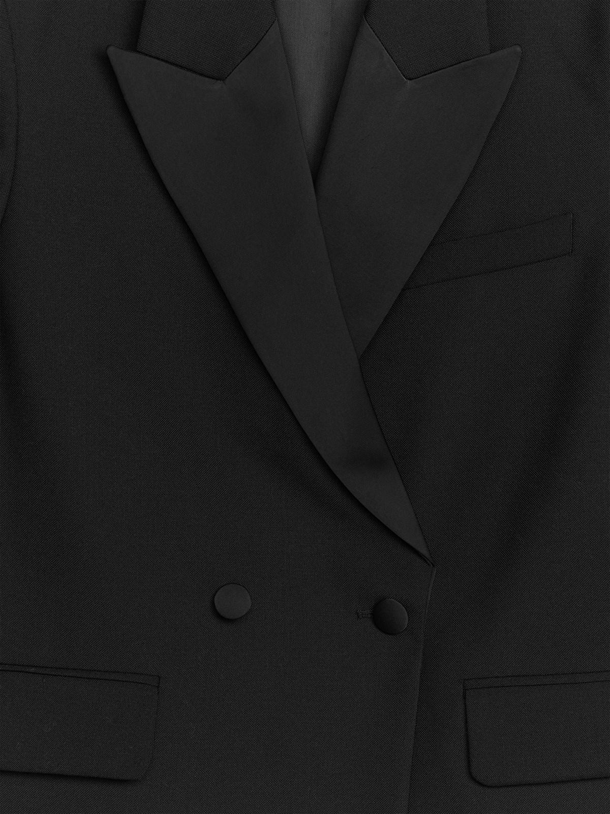 Oversized Wool Hopsack Blazer | ARKET (US&UK)
