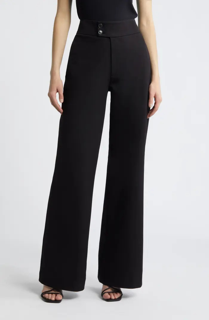 FRAME Le Hardy High Waist Wide Leg Pants | Nordstromrack | Nordstrom Rack