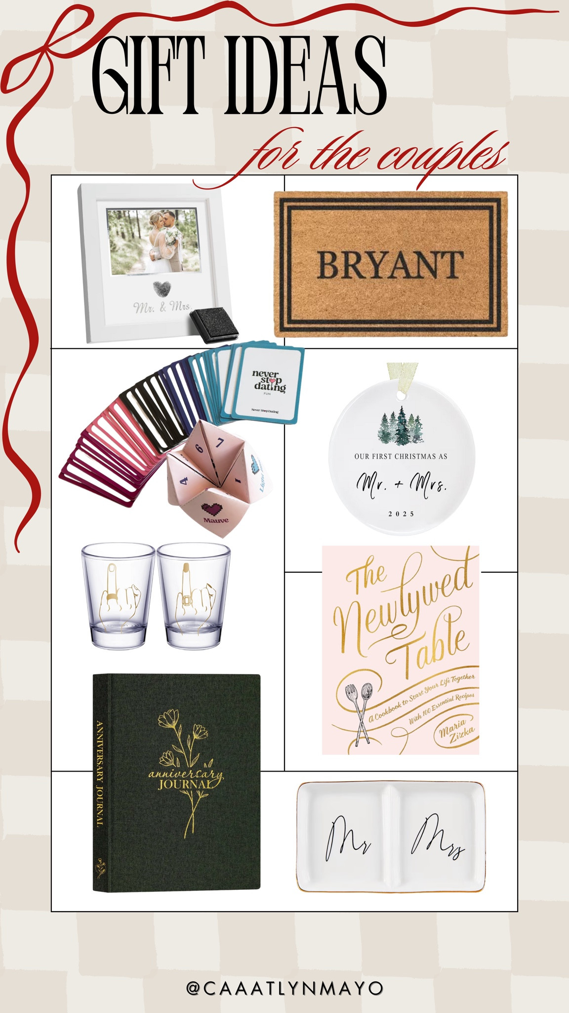 Thoughtful gift ideas to celebrate love this holiday season. #couplesgifts #newlywed #holidayshopping #giftguide

#LTKGiftGuide #LTKFindsUnder50 #LTKHoliday