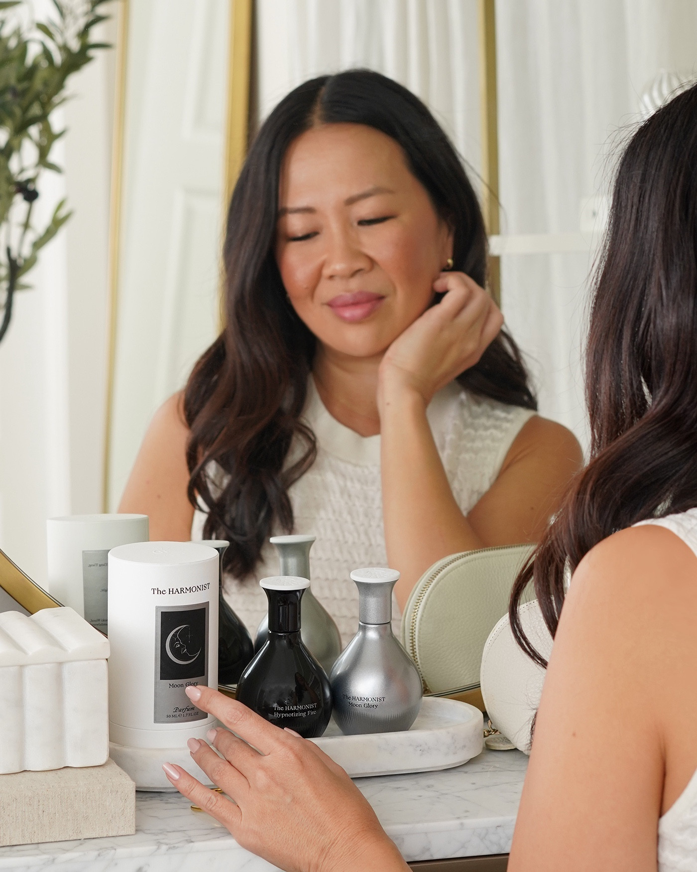 Holiday gifting made easy for the beauty lover with Harmonist perfumes available at @bluemercury! These perfumes are incredibly unique with exceptional throw and beautiful blends. Their lineup is inspired by the fundamental elements to create balance and harmony within each scent they’ve created.

Moon Glory is beautiful for day time. It’s a floral honey and has a sweet romantic vibe with a blend of jasmin, ylang-ylang, lychee, honey and white musk. The honey dominates for a sweet cozy kind of sweetness.

Top Notes: Ylang Ylang, Hawaiian Jasmine, Lychee
Middle Notes: Organic Honey, Queen of the Night Flower, Passionflower
Base Notes: Peru Balsam, White Musks, Hinoki Wood

Hypnotizing Fire is perfect for fall to winter. It’s a great date night scent with a sultry seductive vibe. It has a mix of Bulgarian rose and Pimento Berries and a hint of Patchouli. It’s warm with the perfect amount of spice to it!

Top Notes: Pepper Tree, Pimento Berries, Cloves
Middle Notes: Bulgarian Rose, Patchouli, Praline
Base Notes: Vanilla, Benzoin, Opoponax

Bluemercury is having lots of great holiday promos going on which is the perfect time to save on luxury splurges! From 11/21 thru 11/27 take advantage of their Holiday Shopping party and save up to 30% off purchases! (some brand exclusions apply).

Get 20% off purchases $200
Save 25% off purchases $800
Save 30% off $1,500 or more

#bluemercury #BluemercuryPartner #TheNewBlue #ad



#LTKHoliday #LTKBeauty #LTKGiftGuide