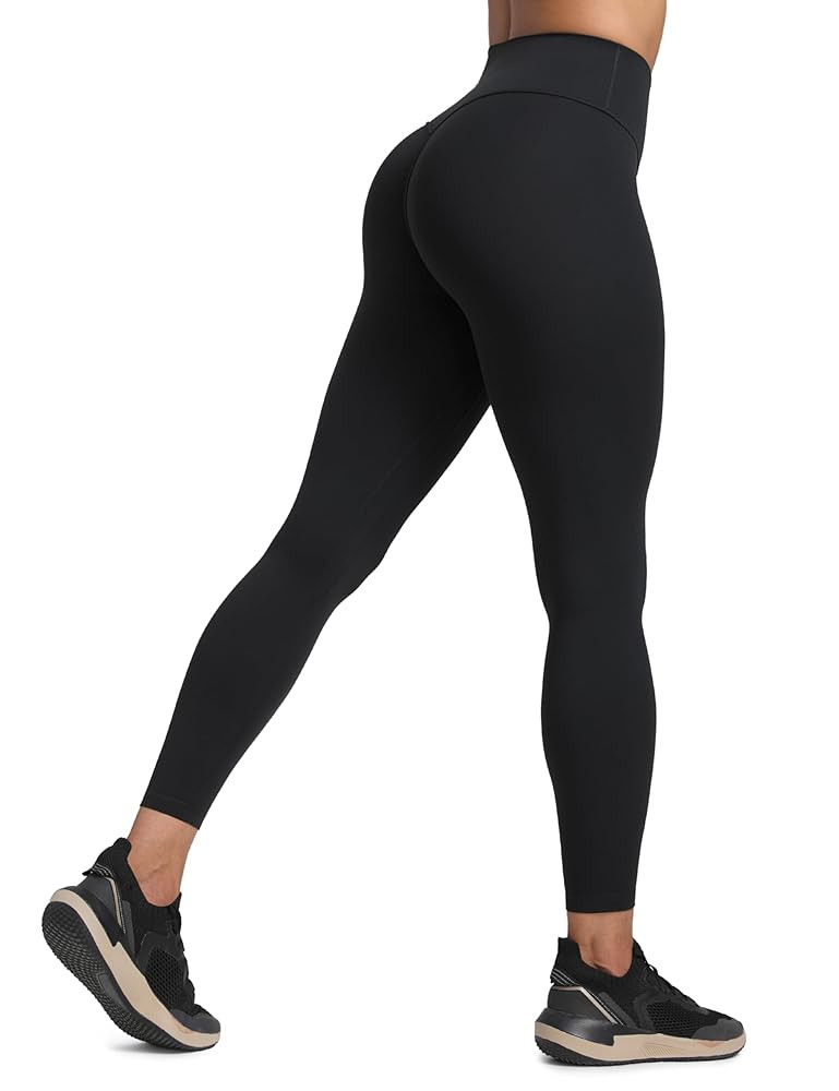 CRZ YOGA Secretsculpt Womens Butterlift Scrunch Butt Workout Leggings 25" - No Front Seam High Wa... | Amazon (US)