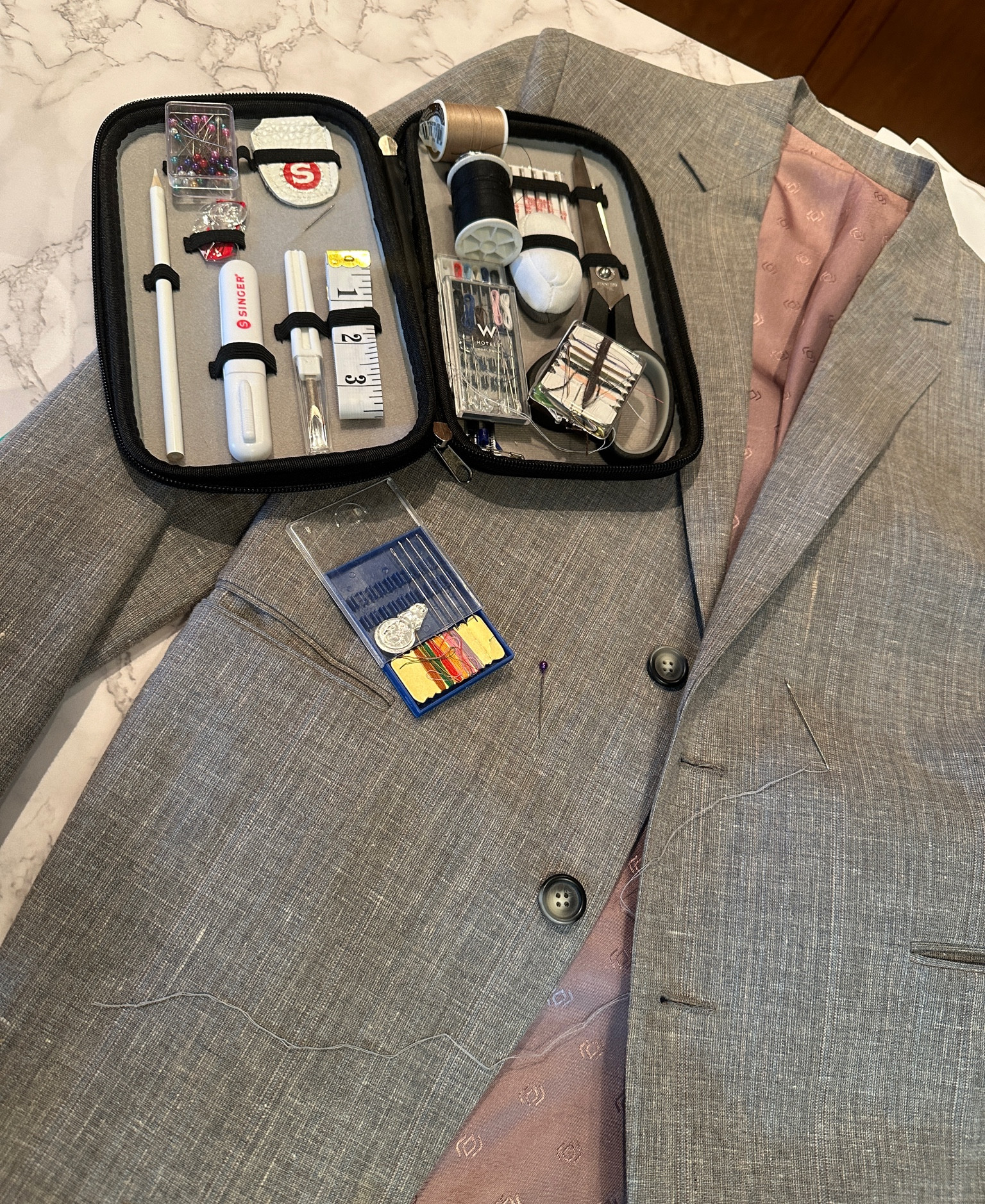 Finally purchased a proper sewing kit and a bunch of different colour threads to make repairs on some of the vintage finds I was avoiding buying. 🧵🪡 

#LTKcanada #LTKstyletip #LTKhome