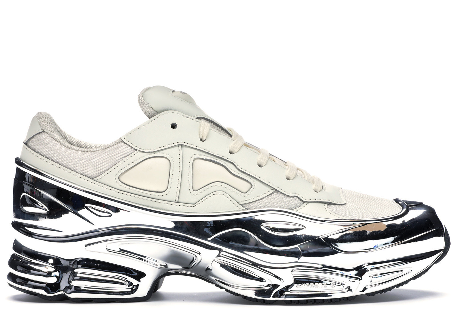 adidas Ozweego Raf Simons Cream White Silver Metallic | StockX