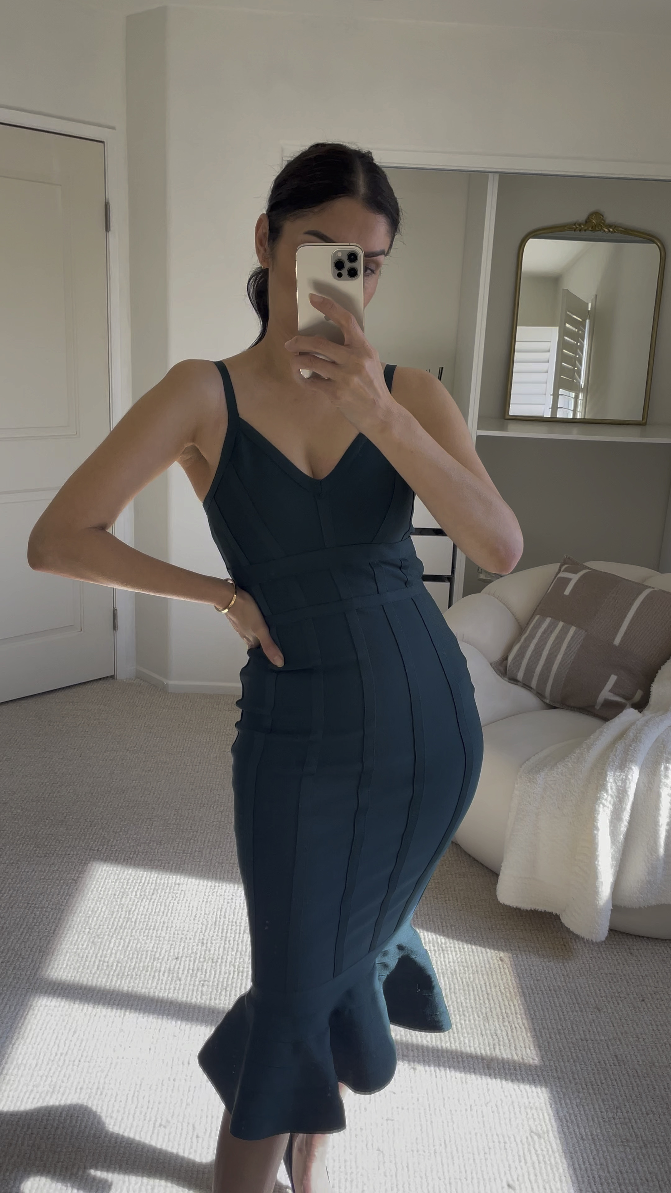 Amazon find! yay to this dress that is so perfect for the upcoming holidays . The fabric is stretchy and us soo cute! This is a steal! 
More colors available 
➡️Wearing size S

➫ MY BODY MEASUREMENTS FOR YOUR REFERENCE
Bra: 32C (81 cm)
Waist:26" (66 cm)
Hips: 38" (96.5 cm)
Height: 5'7" (170 cm)

➫  Follow my blog TheAllureEdition.com for more outfit ideas, fashion, home and lifestyle. 

➫  Follow me @TheAllureEdition for more Outfit Ideas, Discounts and Codes, Fashion, Amazon fashion, Beauty, Home and  Lifestyle. 

➫  #liketkit @shop.ltk #theallureedition 
Target finds. Classy outfits. Workwear outfits. Casual outfits. Fall outfts. Winter outfit ideas.

#LTKfindsunder100 #LTKstyletip